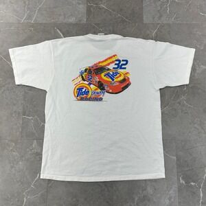 Vintage Tide Racing Graphic Tee Mens XL Short Sleeve Nascar Shirt Chevy Chevrole